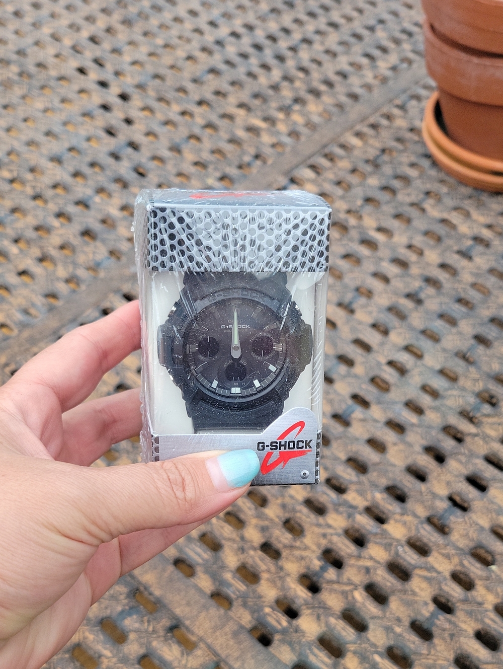G-Shock Black Resin Analog-Digital Men’s Watch